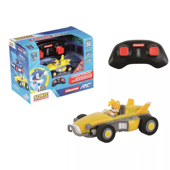 Carrera - Team Sonic Racing(TM) Mini RC - Tails 1:43-370430023