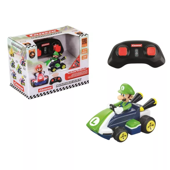 Carrera Mario Kart Mini RC Luigi 2,4 GHz (Paperbox)