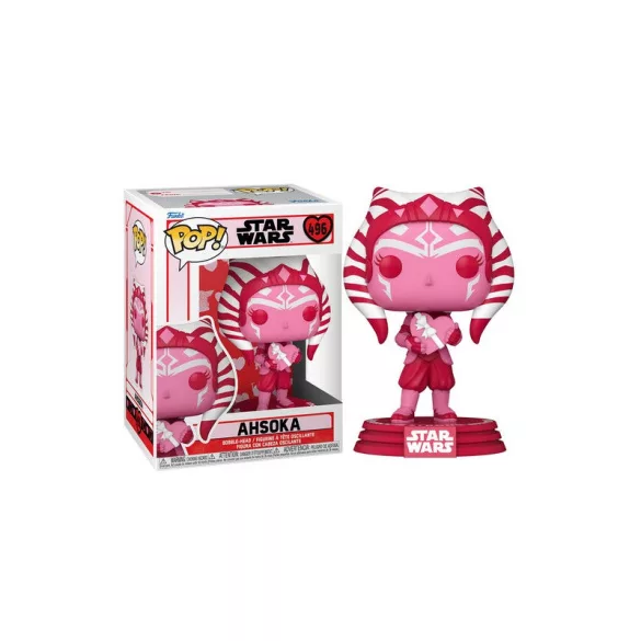 Funko POP Star Wars Valentines S2 Ahsoka gyűjtőfigura