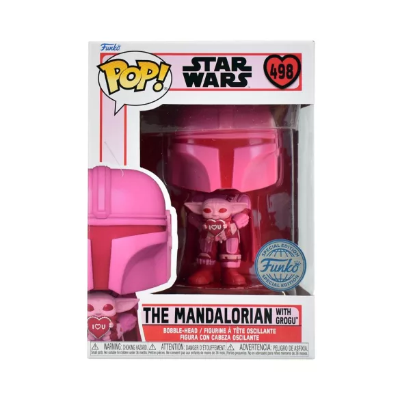 Funko POP Star Wars Valentine Mandalorian Grogu - Special Edition-60122