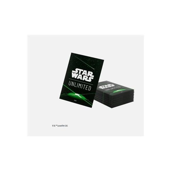 Gamegenic - Star Wars: Unlimited Premium Art Sleeves - Card Back Green-GGS15080ML
