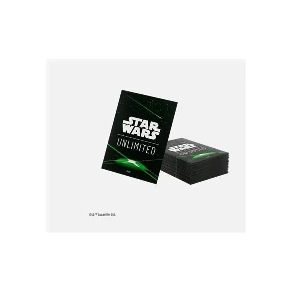 Gamegenic - Star Wars: Unlimited Premium Art Sleeves - Card Back Green-GGS15080ML