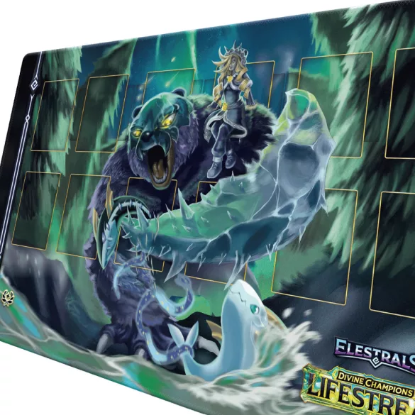 Elestrals - Lifestream Glaciursa Champion of Khione Playmat-LSTPM3