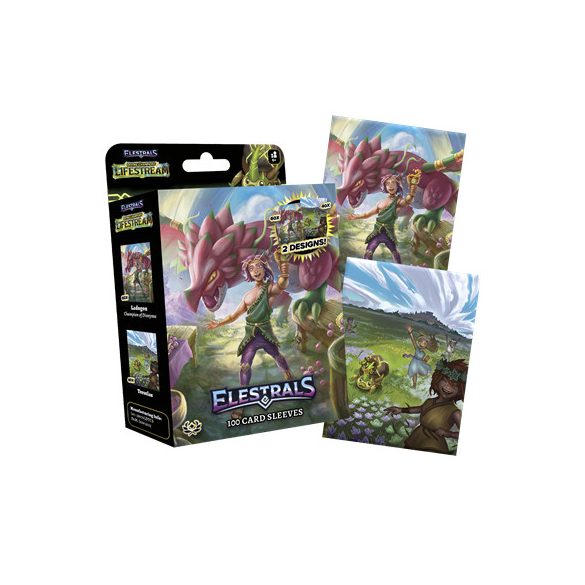 Elestrals - Lifestream Ladogon Champion of Dionysus Card Sleeves-LSTCS1