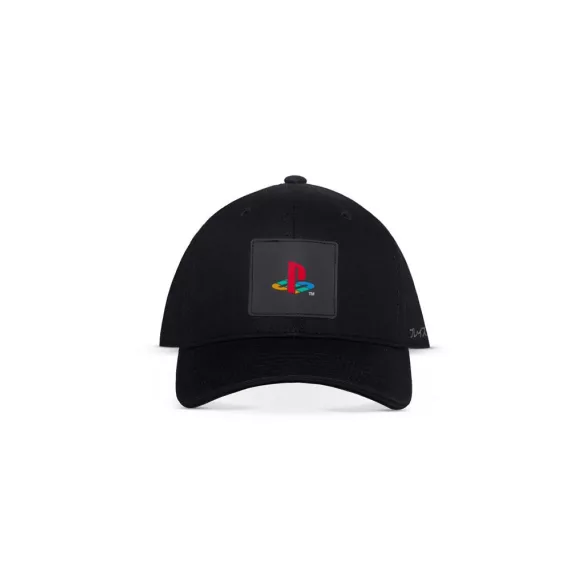 PlayStation - Men's Logo Black Adjustable Cap-BA200621SNY