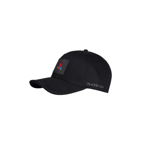PlayStation - Men's Logo Black Adjustable Cap-BA200621SNY