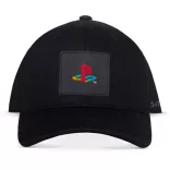 PlayStation - Men's Logo Black Adjustable Cap-BA200621SNY