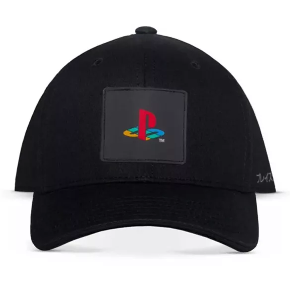 PlayStation - Men's Logo Black Adjustable Cap-BA200621SNY