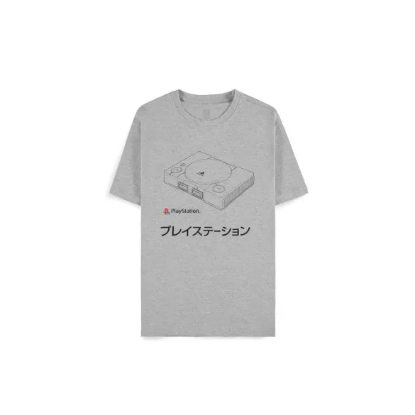 PlayStation - O.G Console grey Men's Short Sleeved T-shirt - L-TS785867SNY-L