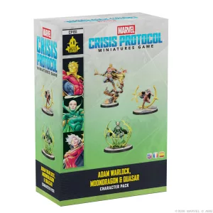 Marvel Crisis Protocol - Adam Warlock, Moondragon, & Quasar (Phylla Vell) - EN/FR/SP-CP191