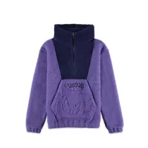Pokémon - Gengar Sherpa Premium Hoodie - 2XL-HD386375POK-2XL