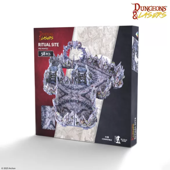 Dungeons & Lasers - Demonic Caves Pre-Painted - EN-DNL0115