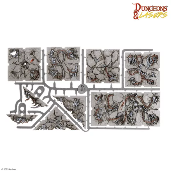 Dungeons & Lasers - Demonic Caves Pre-Painted - EN-DNL0115