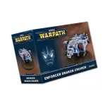 Epic Warpath: Enforcer Drakon Cruiser miniatűr - angol kiadás