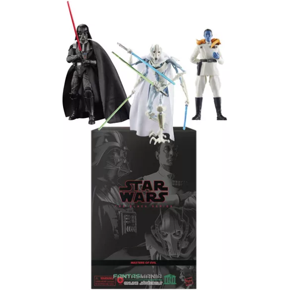 Star Wars The Black Series Darth Vader, Grand Admiral Thrawn, General Grievous 3-Pack-G06595S0
