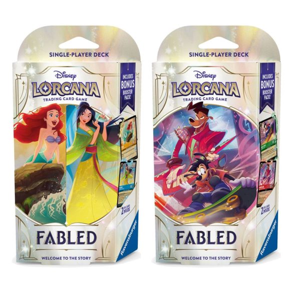 Disney Lorcana: Fabled - Starter Deck Display (8 pcs) - EN-11098916