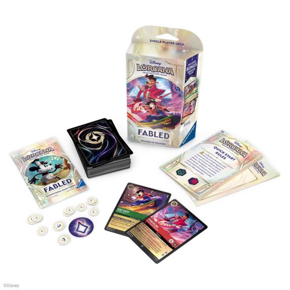 Disney Lorcana: Fabled - Starter Deck Display (8 pcs) - EN-11098916