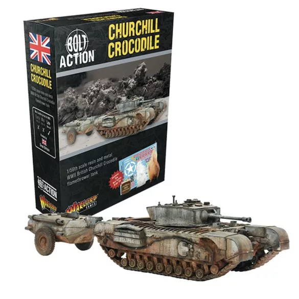 Bolt Action - Churchill Crocodile miniatűr - angol kiadás