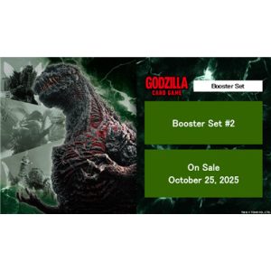 Godzilla Card Game Booster Set #2 Display (12 Packs) - EN-GZCGE-BP02