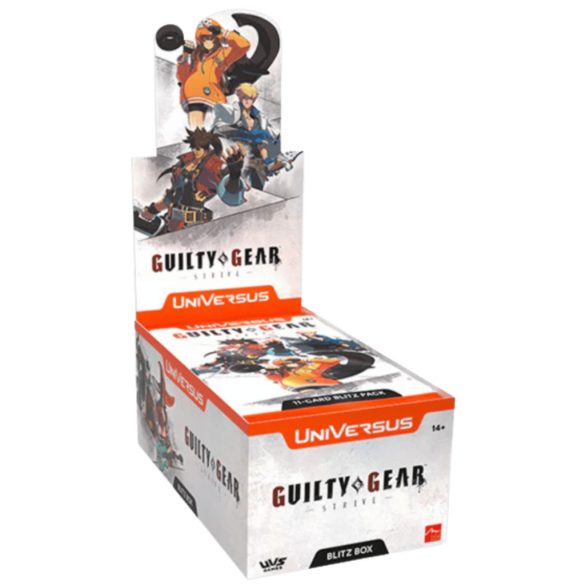 UniVersus CCG: Guilty Gear - Strive - Hanging Booster Display (48 packs) - EN-UVSGGS01-HB