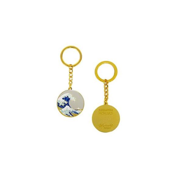 The Great Wave of Kanagawa key ring-MAP2600