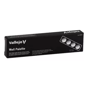 Vallejo - Wet Palette Accesories - Accessory well palette with magnet attachment (149 x 34 x 13 mm)-B90004