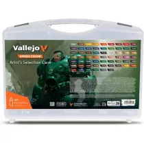 Vallejo - Xpress Color Case - Artist's Selection Case. Includes 60 Xpress colors-72184
