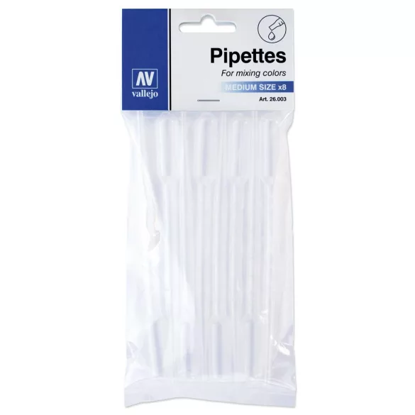 Vallejo - Accessories - Pipettes Medium Size 8x3 ml-26003