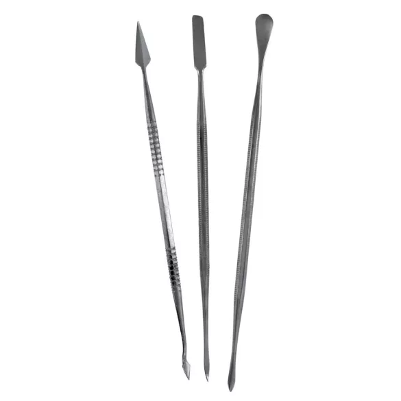 Vallejo - Tools - Set of 3 stainless steel carvers-T02002