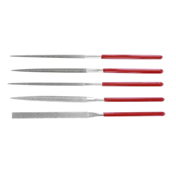 Vallejo - Tools - Set of 5 diamond needle files-T03002