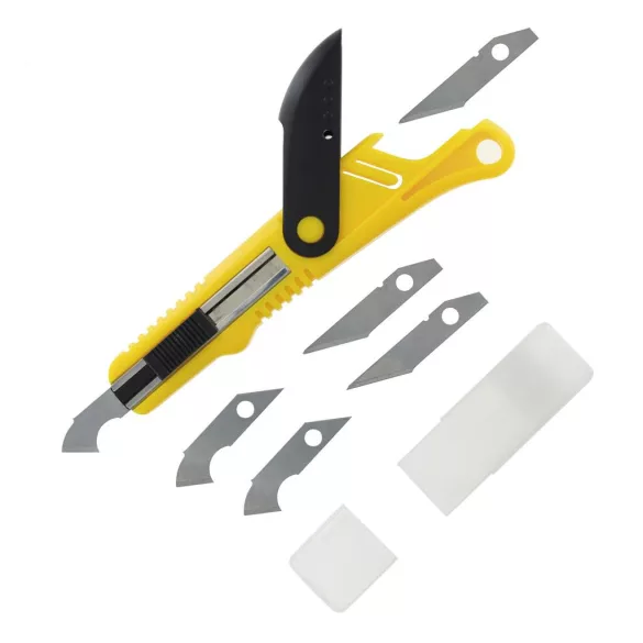 Vallejo - Tools - Plastic Cutter Scriber Tool & 5 Spare Blades-T06012