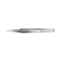 Vallejo - Tools - Flat Rounded Stainless Steel Tweezers (120 mm)-T12007