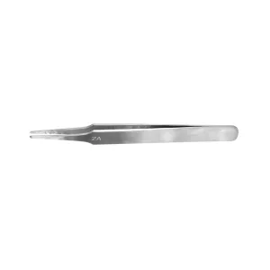 Vallejo - Tools - Flat Rounded Stainless Steel Tweezers (120 mm)-T12007