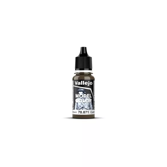 Vallejo - Model Color / Matt - 144 Leather Brown 18 ml-70871