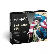 Vallejo - Model Color / Figure / 16 colors set - Basic Colors USA 18 ml-70140