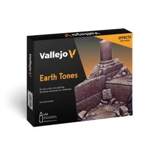 Vallejo - Model Color / Effects / 16 colors set - Earth Tones 18 ml-70141