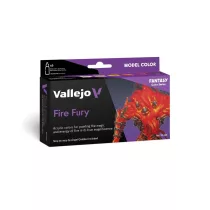 Vallejo - Model Color / Fantasy / 6 colors set - Fire Fury by Angel Giraldez 18 ml-70243