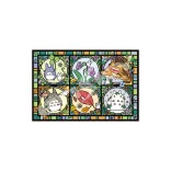 My Neighbor Totoro - Stained glass Puzzle 1000P All seasons-ENSKY-19923