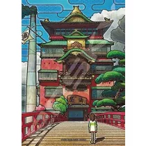 Spirited Away - Stained glass Puzzle 208P Aburaya-ENSKY-50257