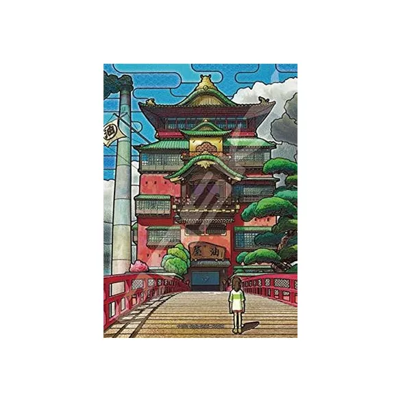 Spirited Away - Stained glass Puzzle 208P Aburaya-ENSKY-50257