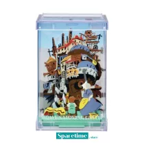 Paper Theater Cube Laundry day - Howl's moving castle-ENSKY-52297