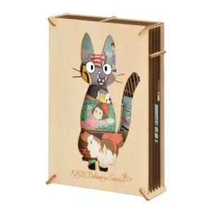 Paper Theater Wood Style Silhouette Jiji - Kiki's delivery service-ENSKY-52301