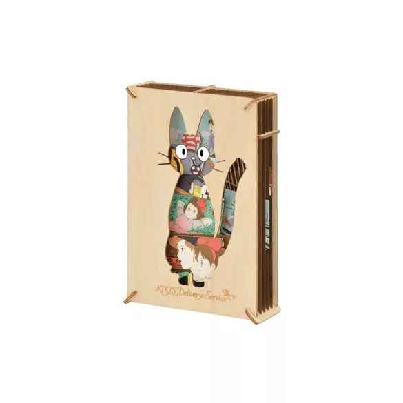 Paper Theater Wood Style Silhouette Jiji - Kiki's delivery service-ENSKY-52301