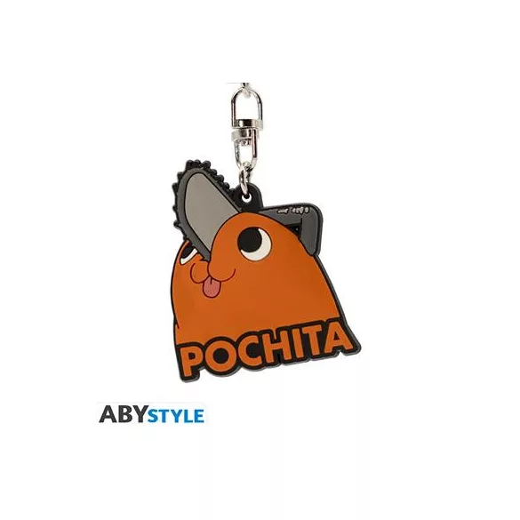 CHAINSAW MAN - Keychain PVC Pochita-ABYKEY622