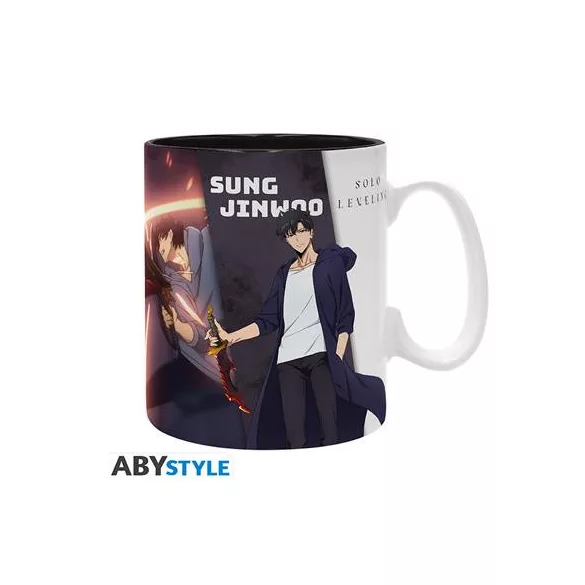 SOLO LEVELING - Mug - 460 ml - Jinwoo & Igris - subli - box-ABYMUGA628