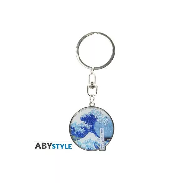 HOKUSAI - Keychain "Great Wave"-ABYKEY540