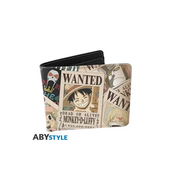 ONE PIECE - Wallet "Wanted" - Vinyl-ABYBAG434