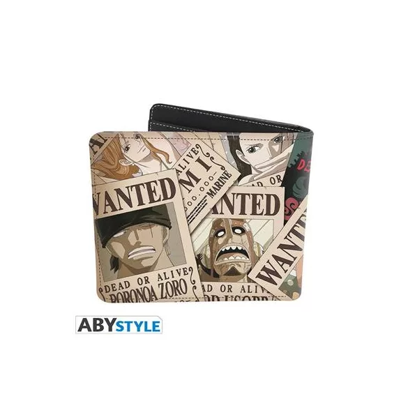 ONE PIECE - Wallet "Wanted" - Vinyl-ABYBAG434