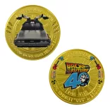 Back to the Future 40th Anniversary Presentation Coin-UV-BF214