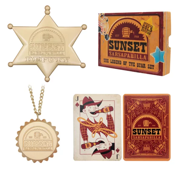 Fallout Sunset Sarsaparilla Legend of the Star Set - Gold Coloured Edition-B-FLT87
